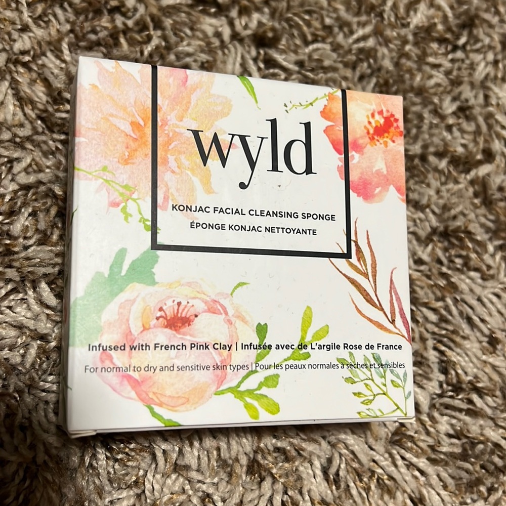 Wyld Konjac Facial Cleansing Sponge